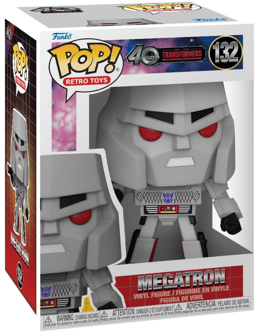 Transformers: Generation 1-40th Anniversary, Megatron Funko Toy Store